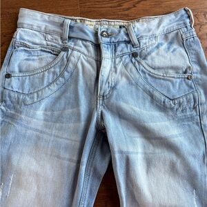 Camaro Light Wash Long Jeans‎